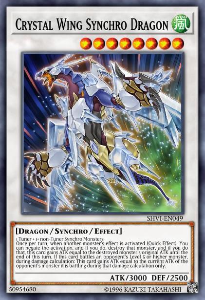 Crystal Wing Synchro Dragon